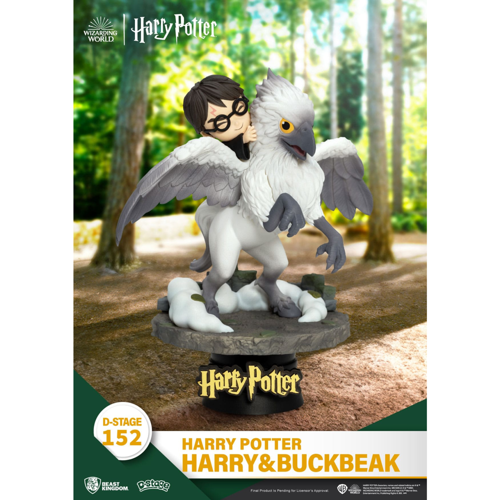 Harry Potter D-Stage PVC Diorama Harry & Buckbeak 16 cm Bild 1