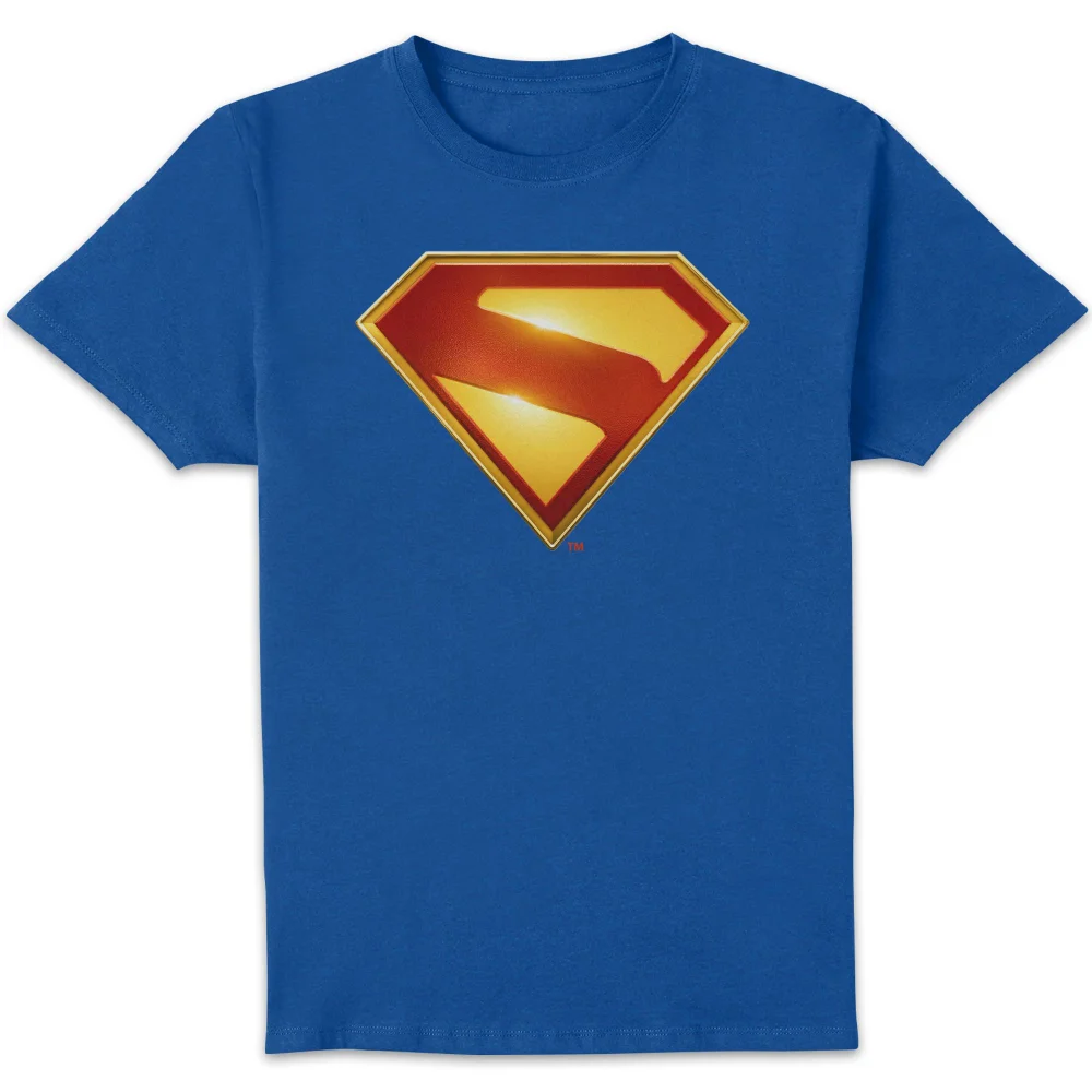 DC Comics Superman 3D Superman Logo Unisex T-Shirt - Blue - S Bild 1