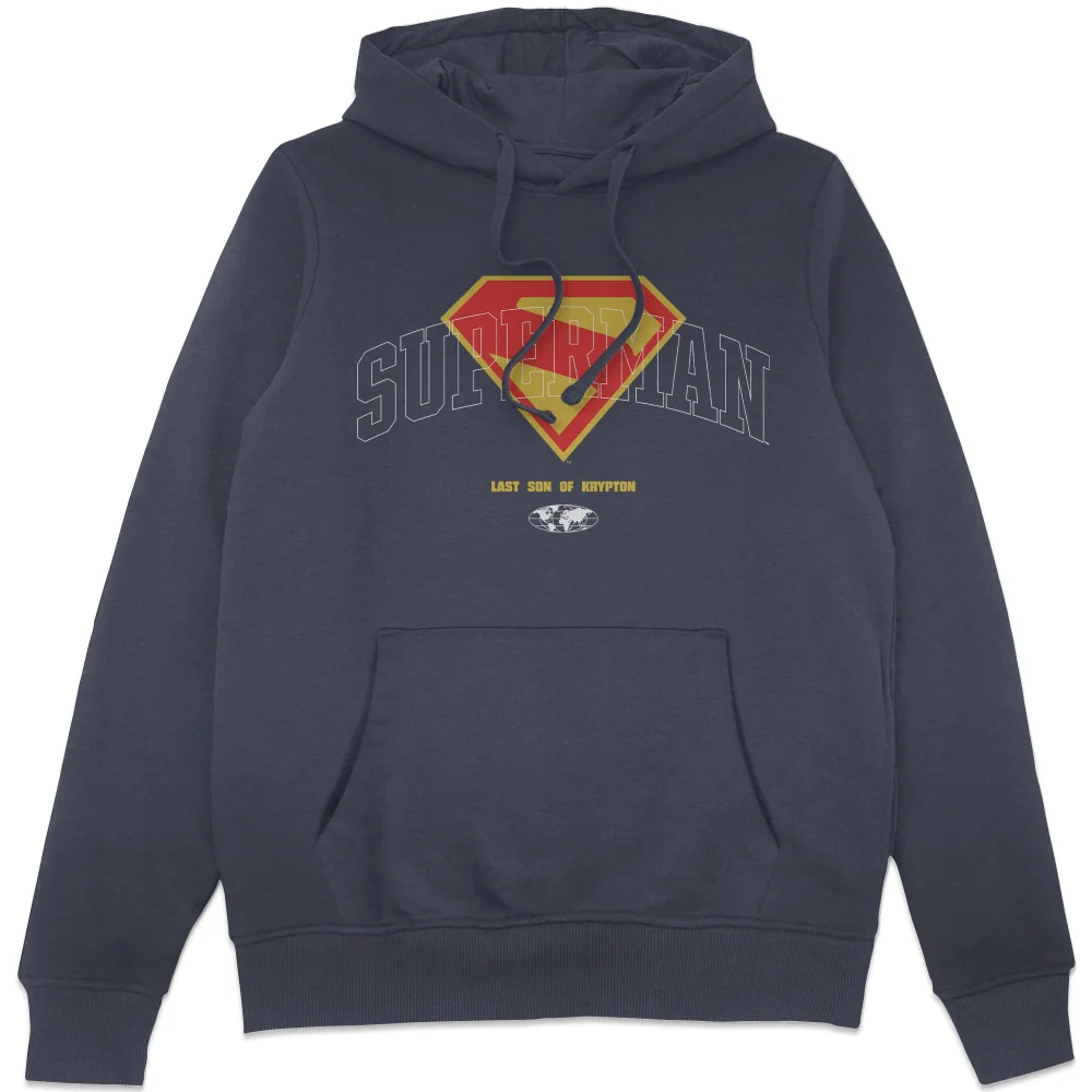 DC Comics Superman 'Last Son Of Krypton' Hoodie - Navy - S Bild 1