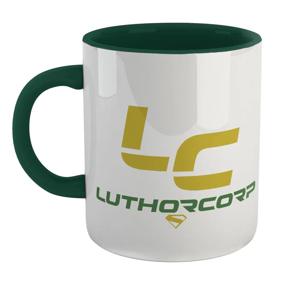 DC Comics Superman LuthorCorp Mug - Green Bild 1