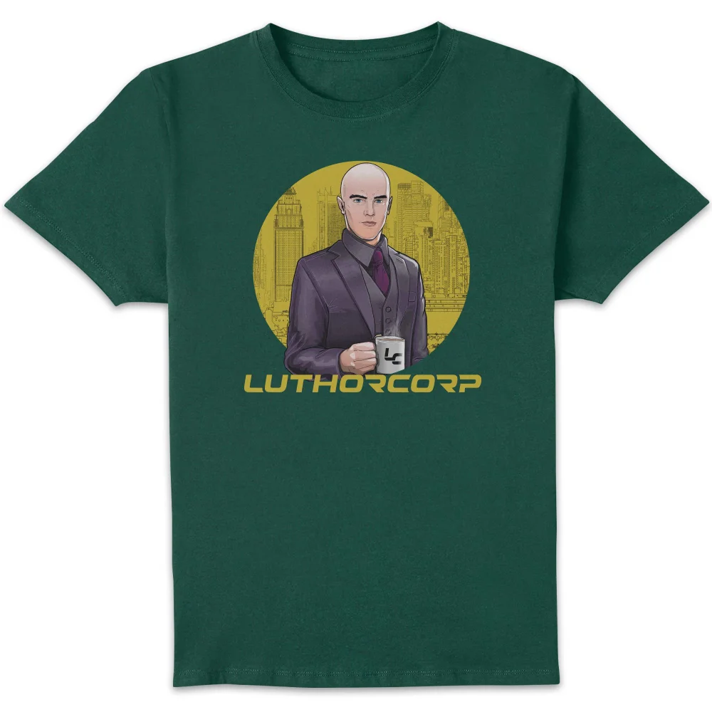 DC Comics Superman Lex Luthor Unisex T-Shirt - Green - XL Bild 1