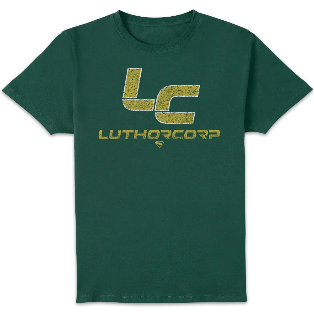 DC Comics Superman Luthercorp Unisex T-Shirt - Green - S Bild 1