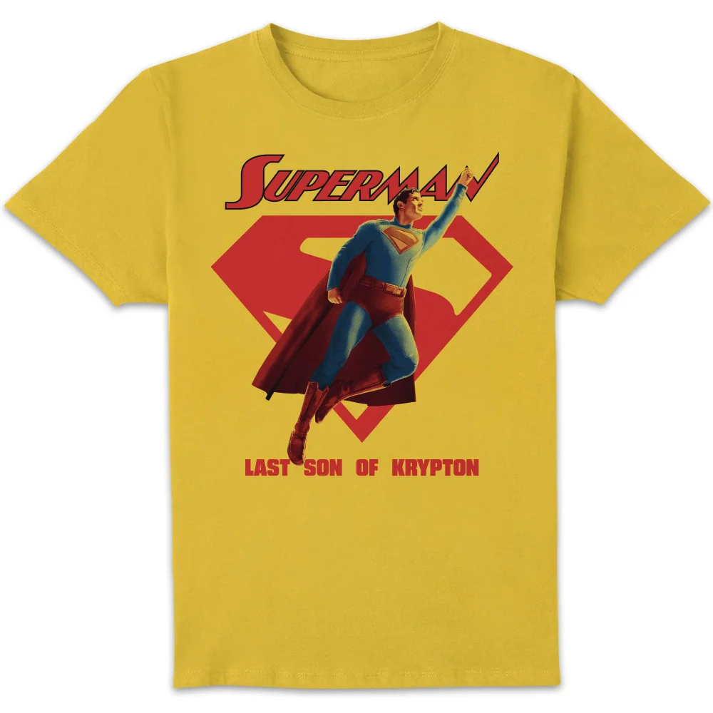 DC Comics Superman Comic Unisex T-Shirt - Yellow - S Bild 1