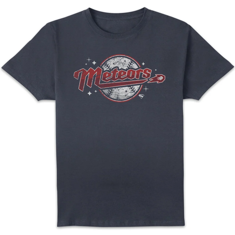 DC Comics Superman Metropolis Meteors Distressed Unisex T-Shirt - Navy - S Bild 1
