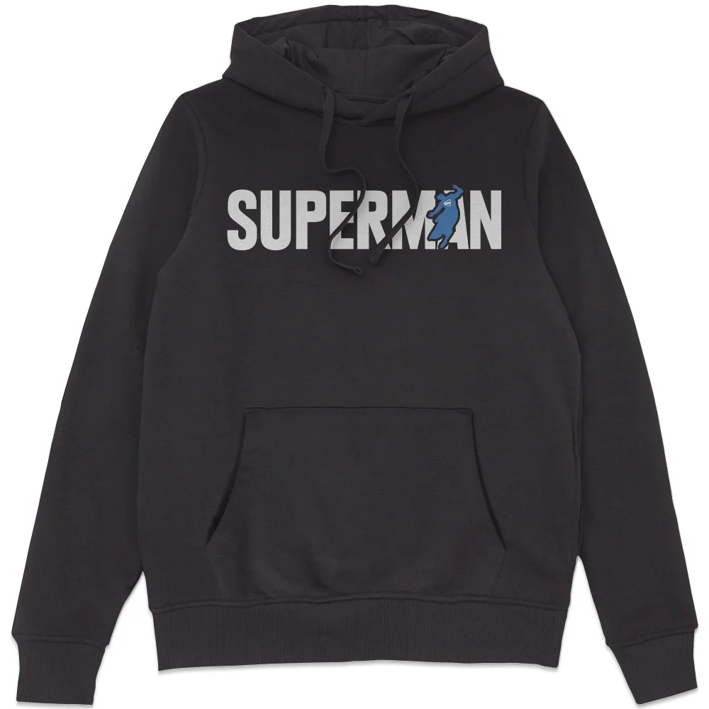 DC Comics Superman Hoodie Man Of Steel Hoodie - Black - S Bild 1