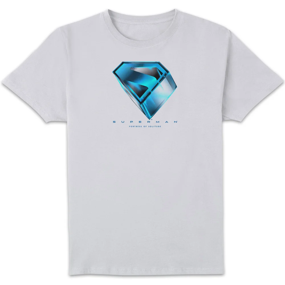 DC Comics Superman Retro Superman Logo Unisex T-Shirt - White - S Bild 1