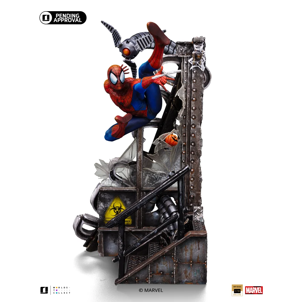 Iron Studios Marvel Comic Spider-Man (10Th Anniversary) Art Scale 1/10 Statue Bild 1