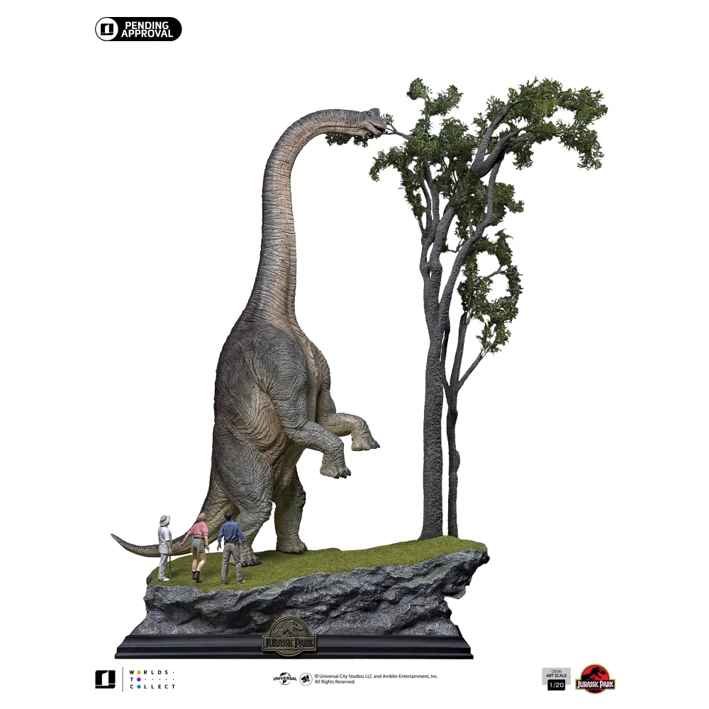 Iron Studios Jurassic Park Welcome to the Jurassic Park "Special Edition" Demi Art Scale 1/20 Statue Bild 1