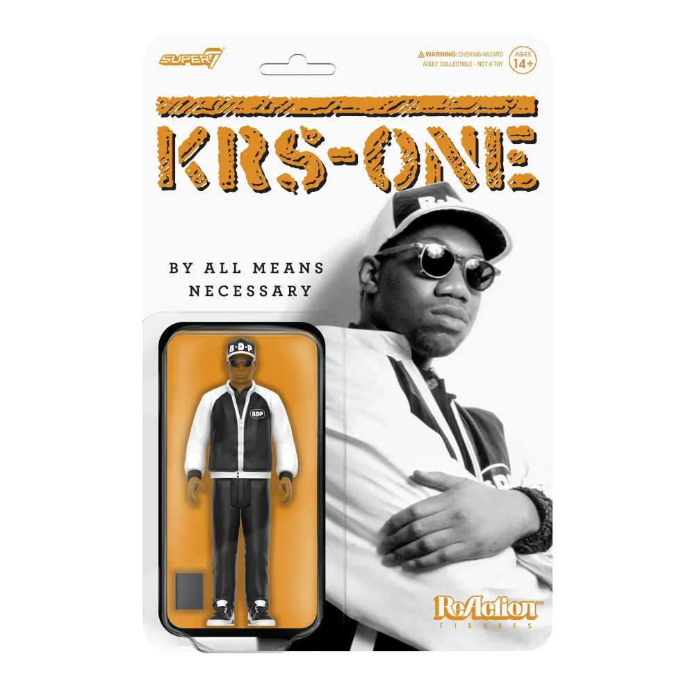 Super7 KRS-ONE Reaction Figures Wave 01 - KRS-ONE (By All Means Necessary BDP) Bild 1