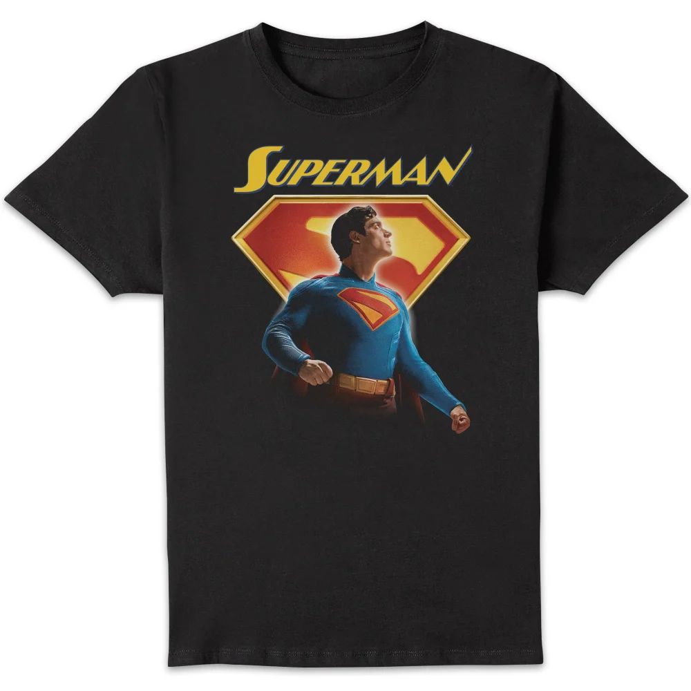 DC Comics Superman Man Of Steel Unisex T-Shirt - Black - S Bild 1