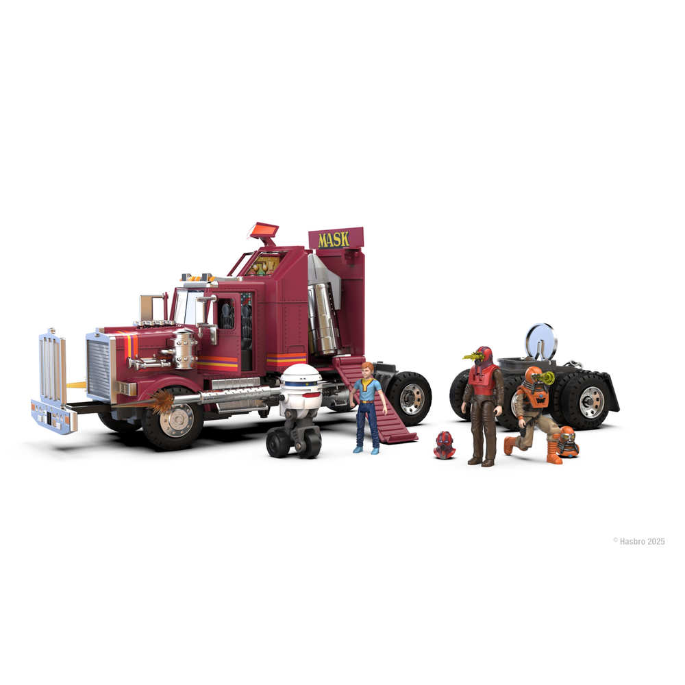SDCC Mask Mobile Defense Unit 12inch Vehicle with 1/24 Figure Set Bild 1