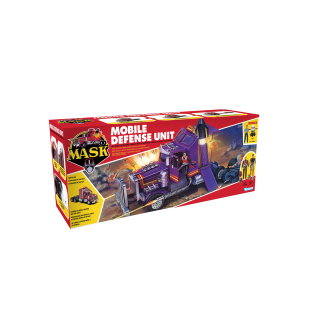 SDCC Mask Mobile Defense Unit 12inch Vehicle with 1/24 Figure Set