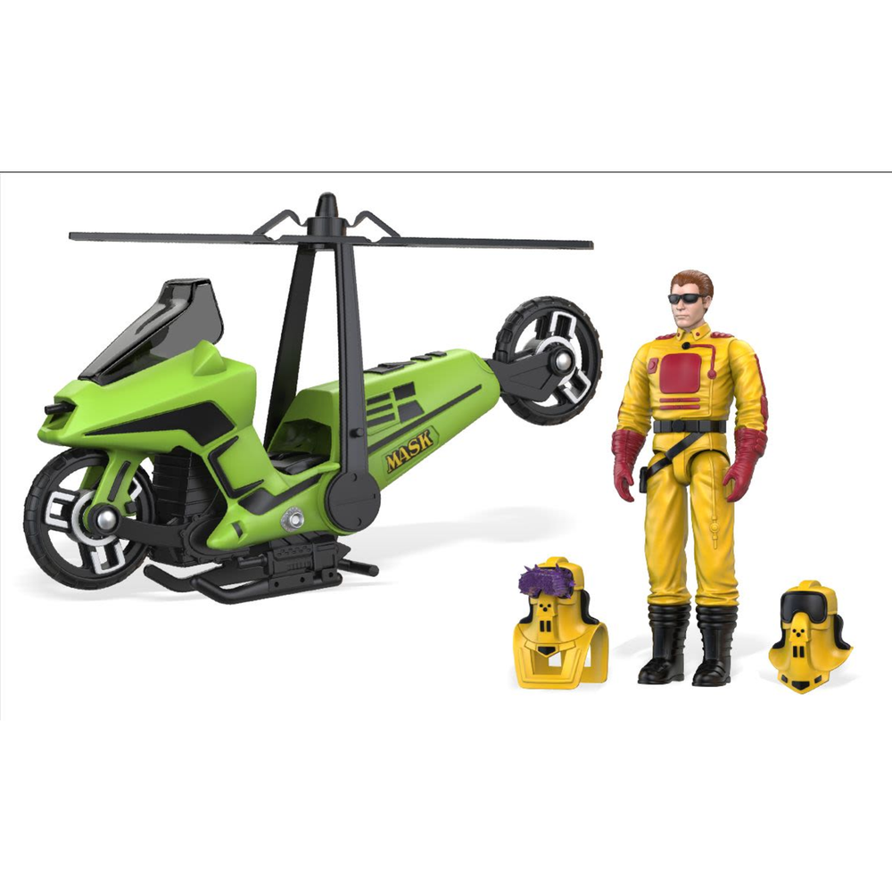 Mask Condor 5inch Vehicle with Chopper 1/24 Scale Figure Set Bild 1
