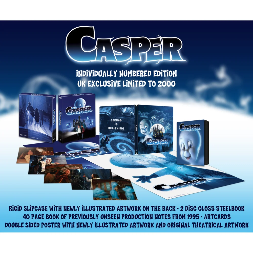 Casper 30th Anniversary Collectors Edition 4K Ultra HD SteelBook Bild 1