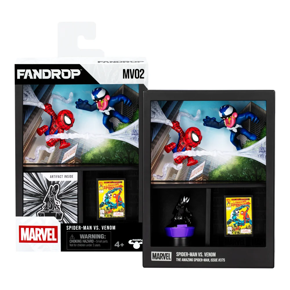 Fandrop Marvel Wave 1 Figure 2 Pack Spider-Man Vs Venom Bild 1