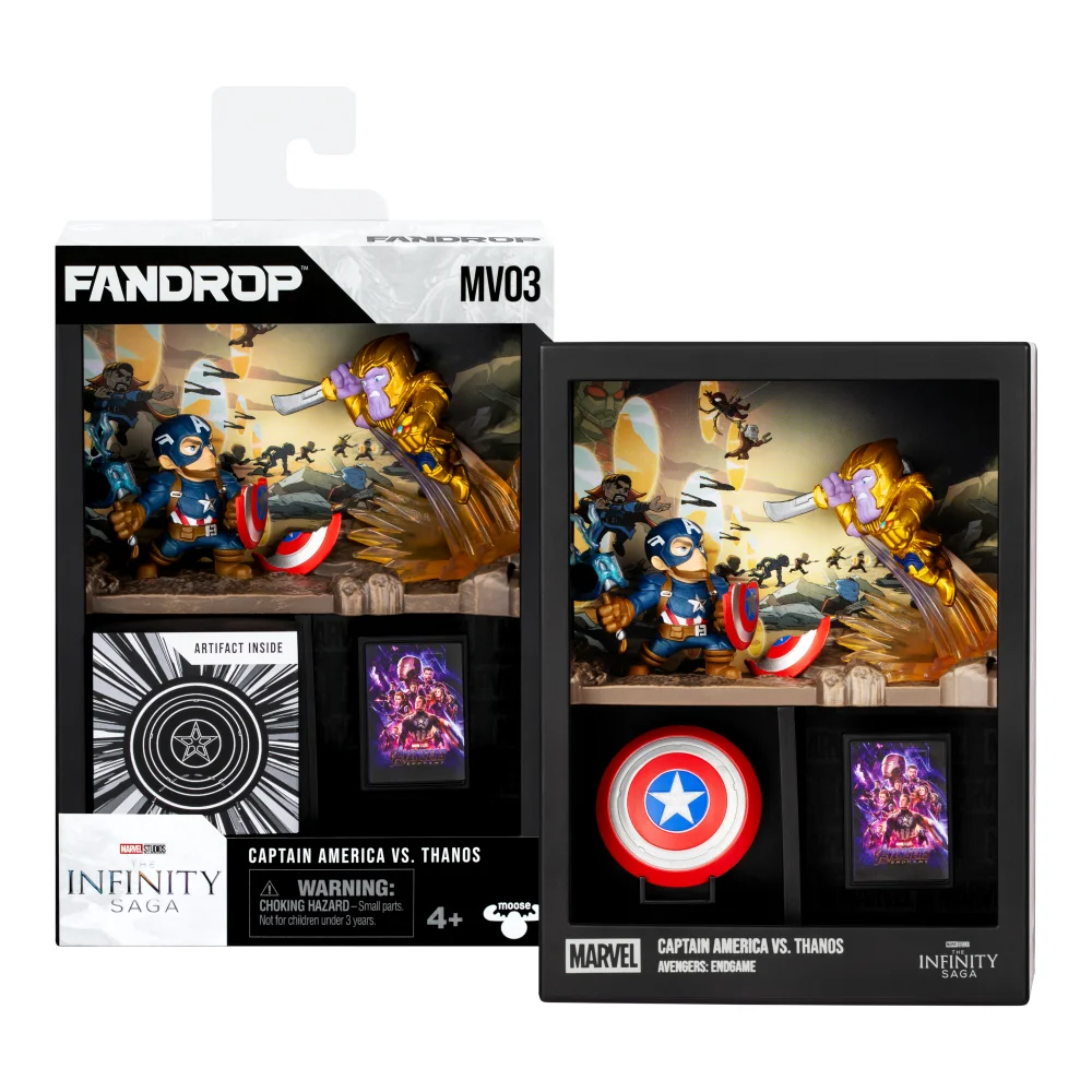 Fandrop Marvel Wave 1 Figure 2 Pack Captain America Vs Thanos Bild 1