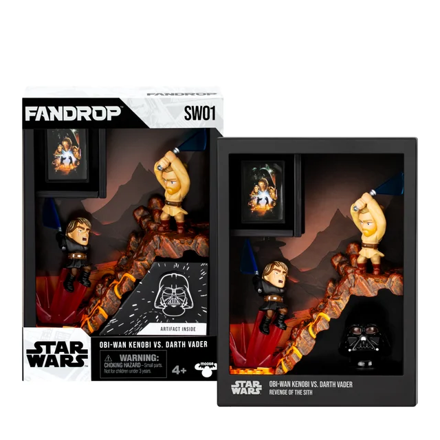 Fandrop Star Wars Wave 1 Figure 2 Pack Obi-Wan Kenobi Vs Darth Vader