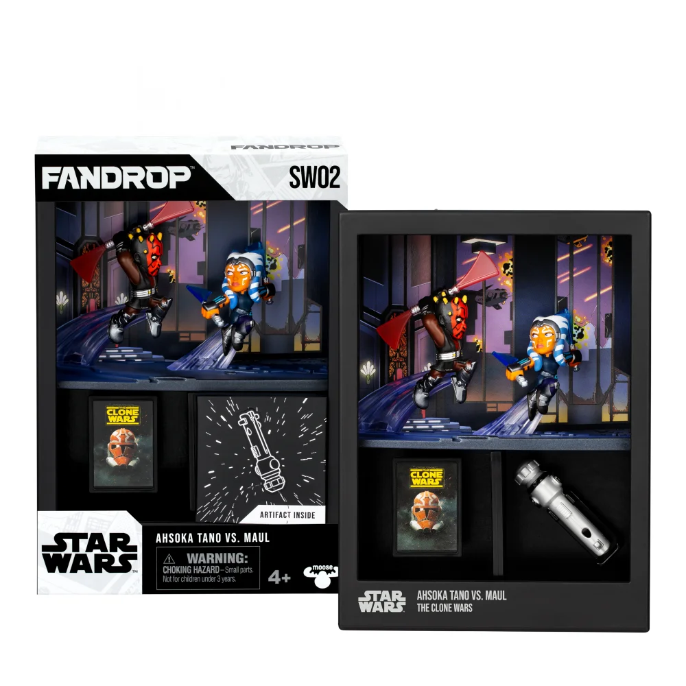Fandrop Star Wars Wave 1 Figure 2 Pack Ahsoka Tano Vs Maul Bild 1