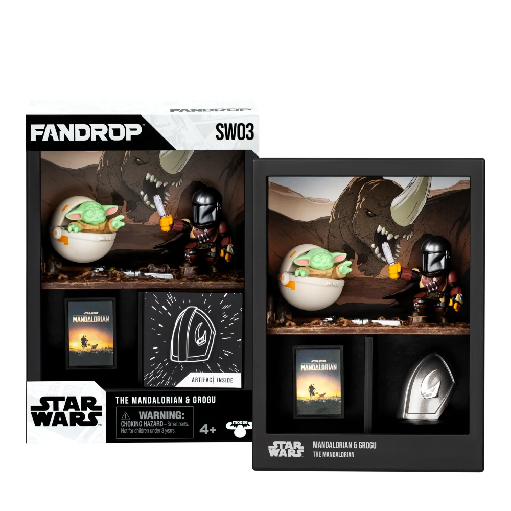 Fandrop Star Wars Wave 1 Figure 2 Pack Mandalorian And Grogu Bild 1
