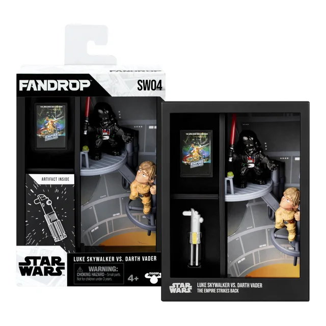 Fandrop Star Wars Wave 1 Figure 2 Pack Luke Skywalker Vs Darth Vader