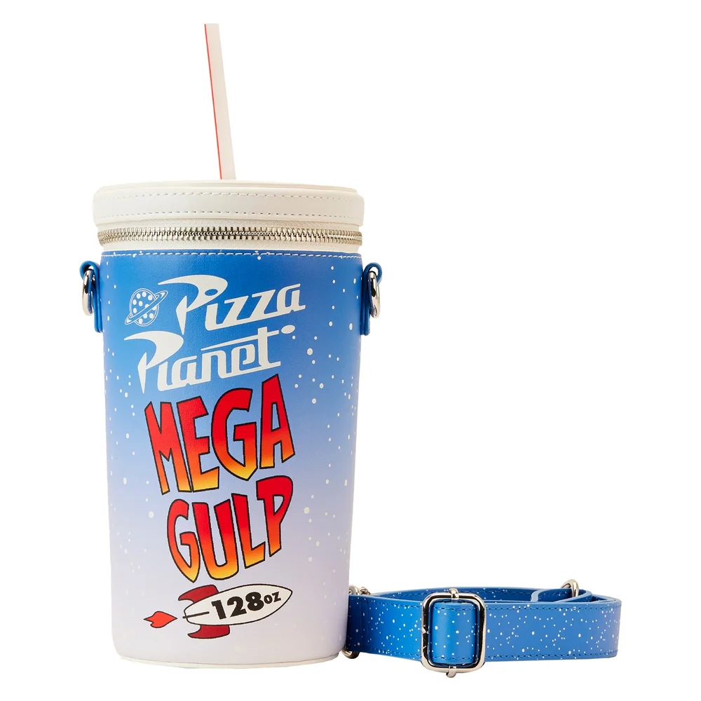 Loungefly Pixar Toy Story Pizza Planet Mega Gulp Crossbody Bag Bild 1