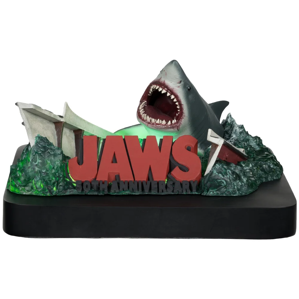 McFarlane Jaws 50th Anniversary 1/48 Scale Resin Statue with Light Up Base Bild 1