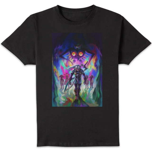 The Legend of Zelda Majoras Mask Dark Link Unisex T-Shirt - Black