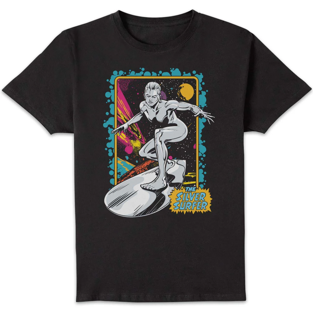 Marvel Fantastic Four The Silver Surfer Unisex T-Shirt - Black - S Bild 1