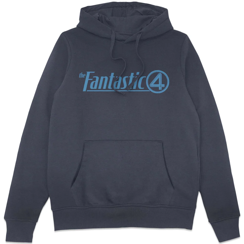 Marvel Fantastic Four Core Logo Hoodie - Navy - S Bild 1