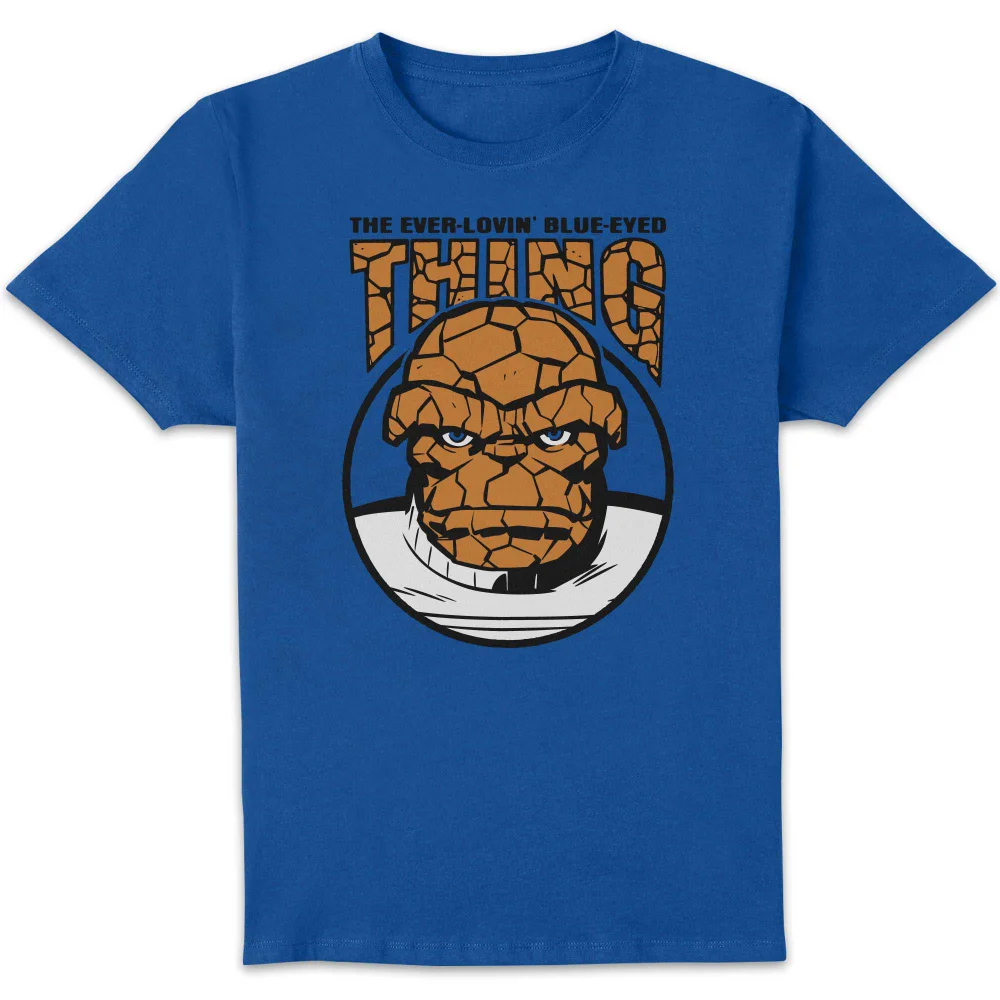 Marvel Fantastic Four The Ever-lovin' Blue Eyed Thing Unisex T-Shirt - Blue - S Bild 1