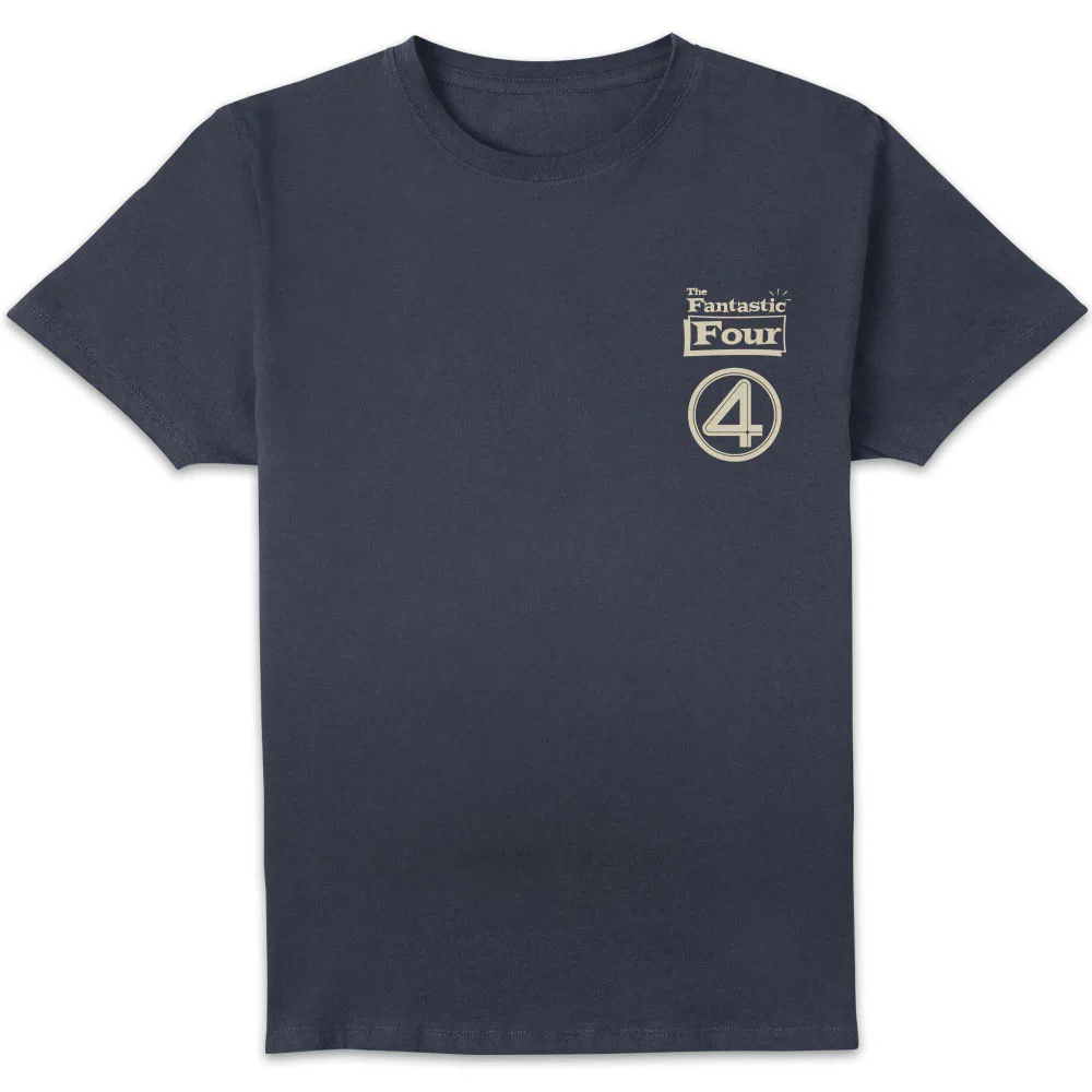 Marvel Fantastic Four Team Roster Unisex T-Shirt - Navy - S Bild 1
