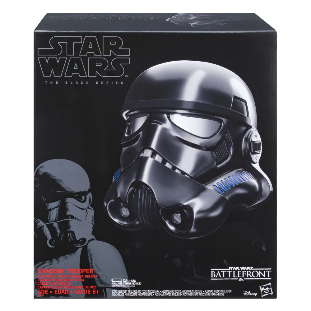 Hasbro Star Wars The Black Series Shadow Trooper Premium Electronic Roleplay Helmet Bild 1