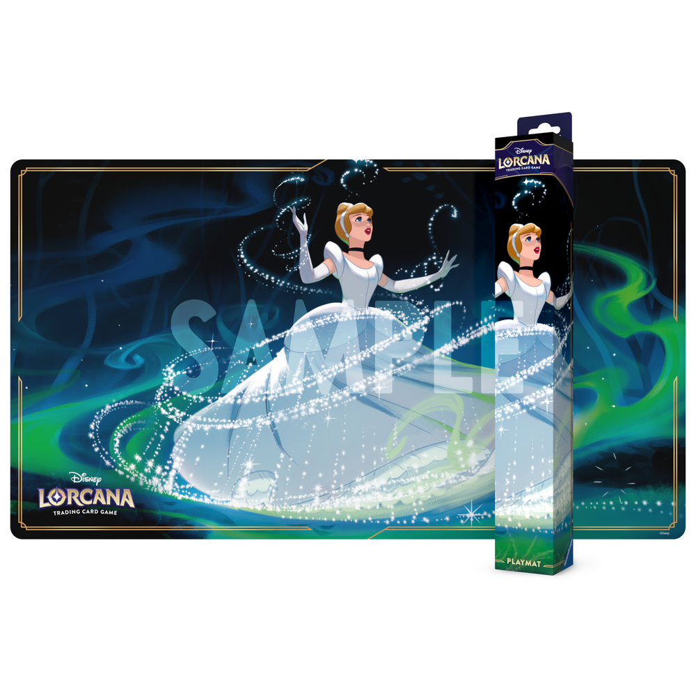 Disney Lorcana Trading Card Game Fabled Cinderella Playmat Bild 1