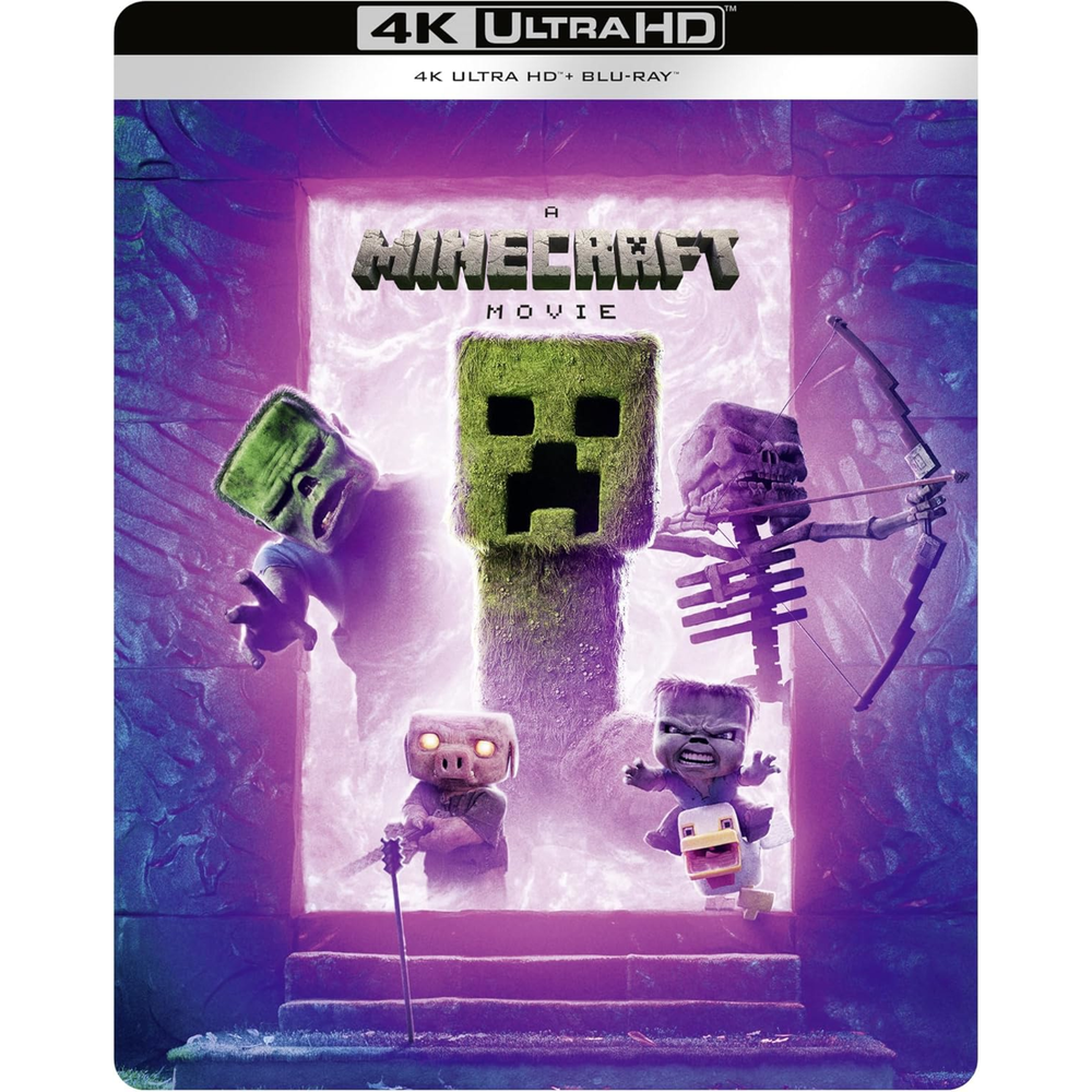 A Minecraft Movie Portal Limited Edition 4K Ultra HD Steelbook Bild 1