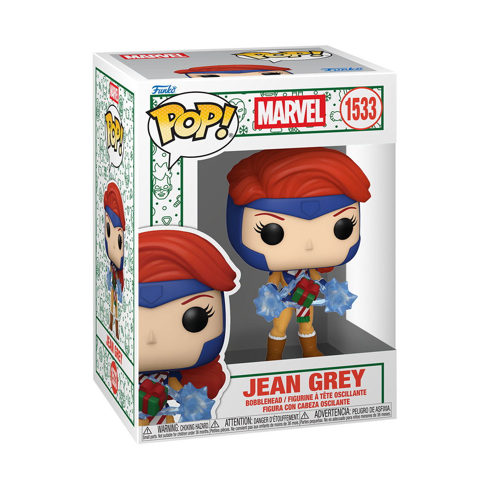 Marvel Holiday Divas Jean Grey Funko Pop Vinyl Bild 1