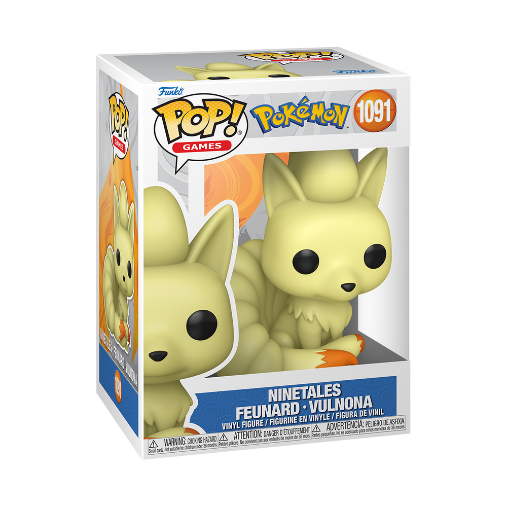 Pokemon Ninetales Funko Pop Vinyl Bild 1