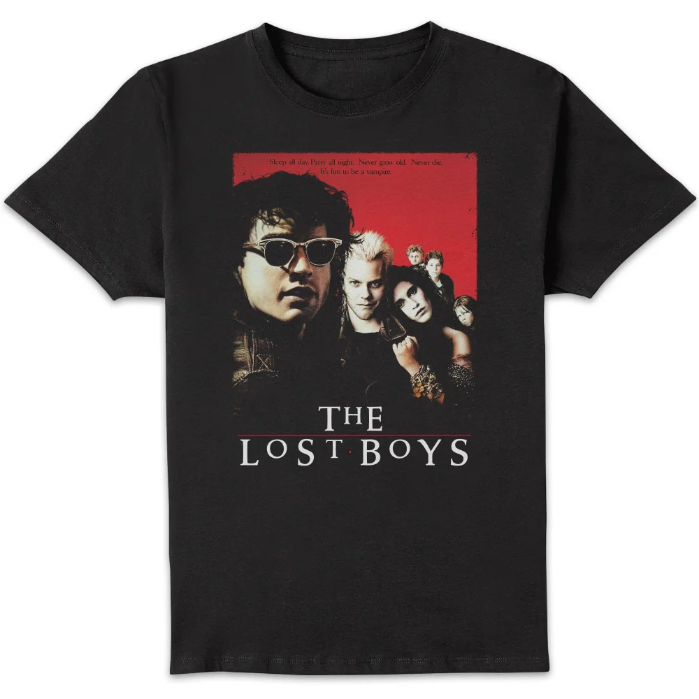 The Lost Boys Retro Poster Unisex T-Shirt - Black - 5XL Bild 1