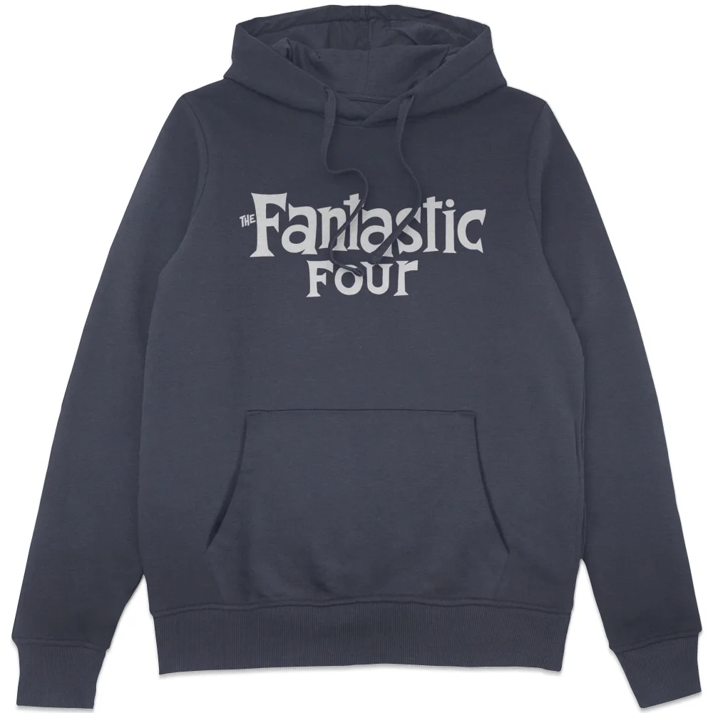 Marvel Fantastic Four Classic Logo Hoodie - Navy - S Bild 1