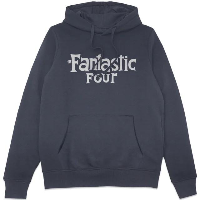 Marvel Fantastic Four Classic Logo Hoodie - Navy