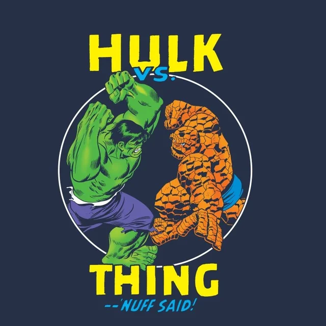 Marvel Fantastic Four Nuff Said Unisex T-Shirt - Navy