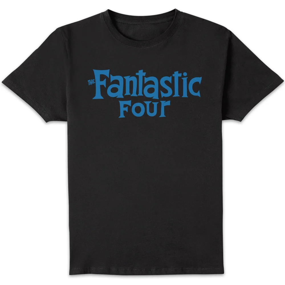Marvel Fantastic Four Classic Logo Unisex T-Shirt - Black - L Bild 1
