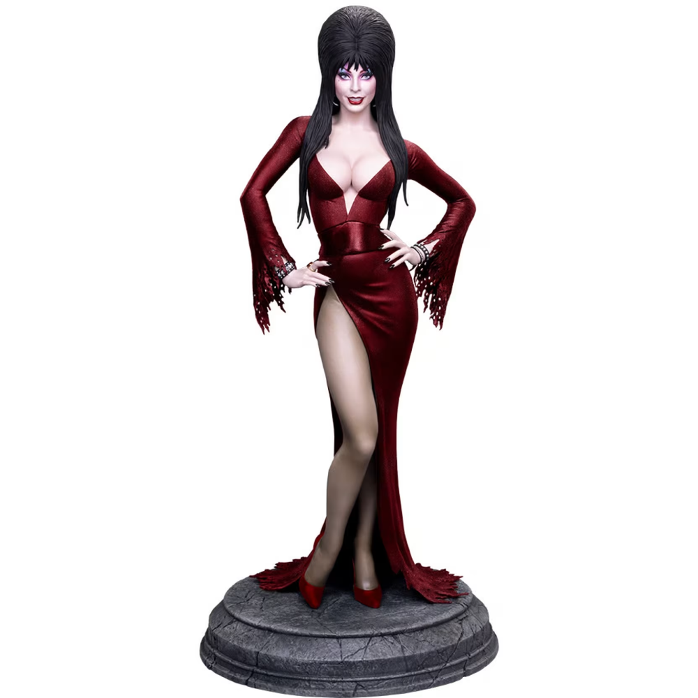 Tweeterhead Elvira: Mistress of the Dark (Red Glitter Dress Variant) Bild 1