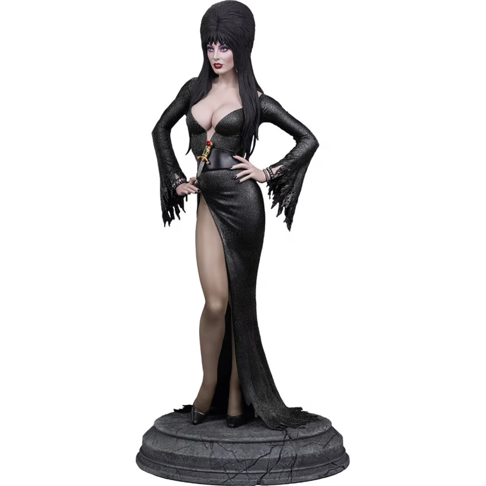 Tweeterhead Elvira: Mistress of the Dark (Black Glitter Dress Variant) Bild 1