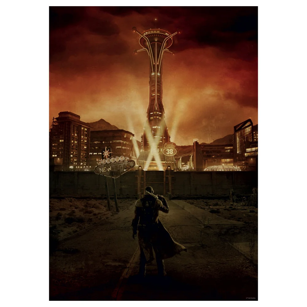 Fallout: New Vegas A3 Art Print Bild 1