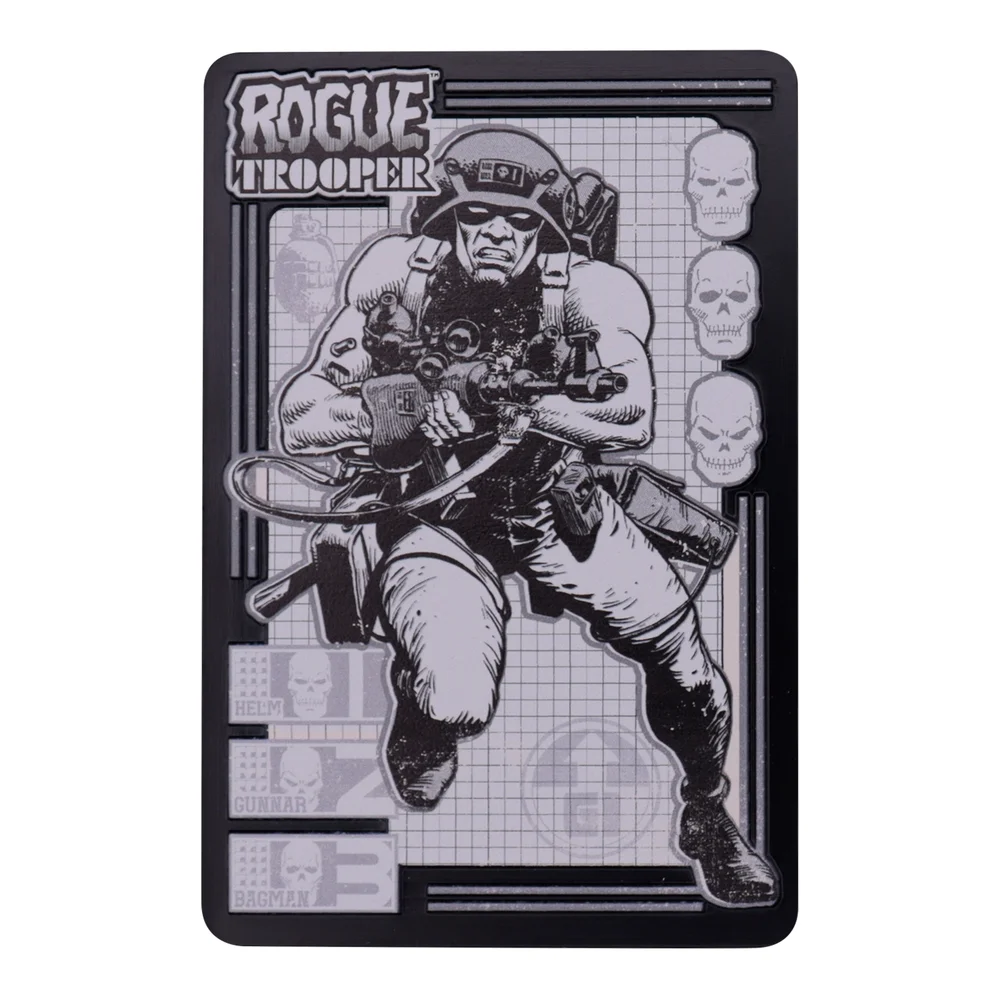 2000 AD Rogue Trooper Limited Edition Ingot Bild 1