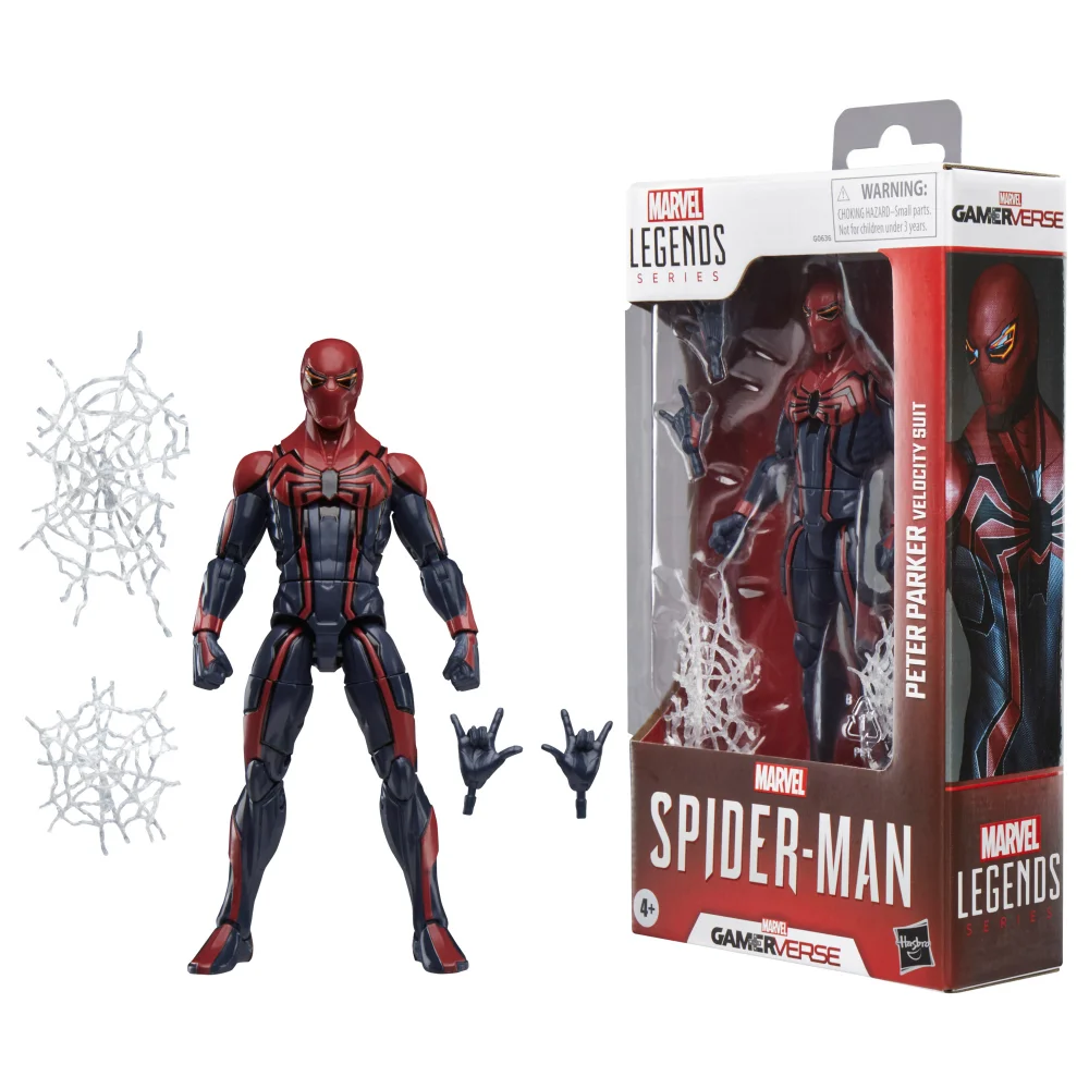 Hasbro Marvel Legends Series Gamerverse Velocity Suit Peter Parker, Spider-Man 6" Action Figure Bild 1