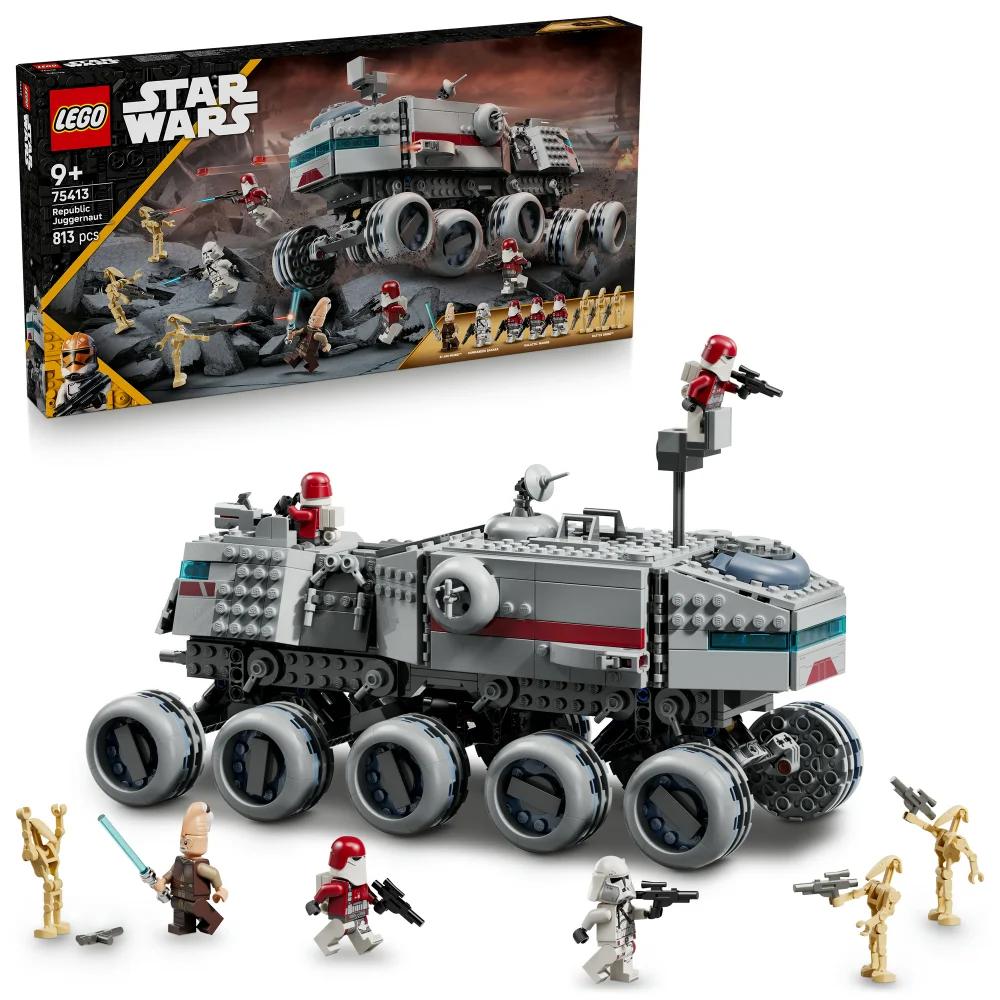 LEGO Star Wars Republic Juggernaut Building Toy 75413 Bild 1