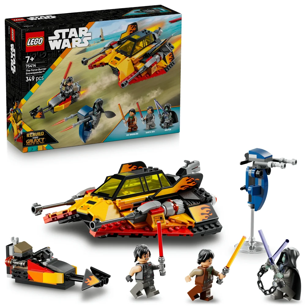LEGO Star Wars The Force Burner Snowspeeder Set 75414 Bild 1