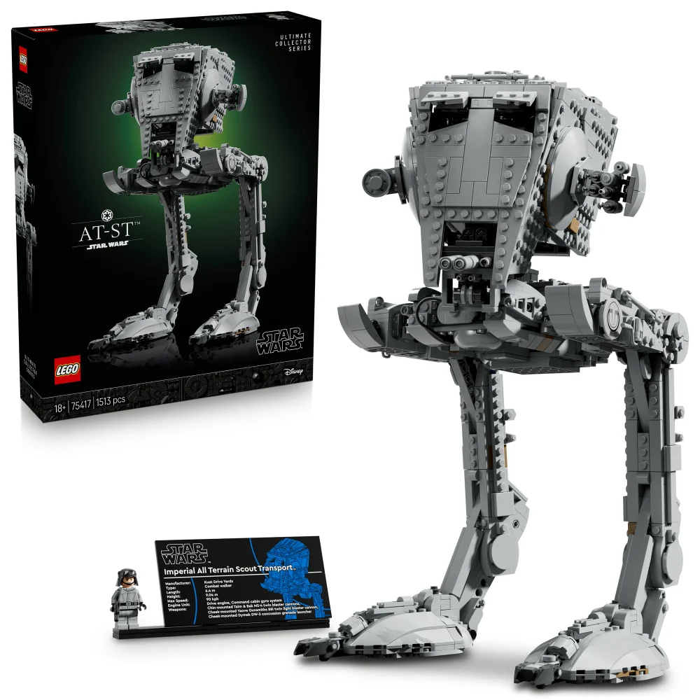 LEGO Star Wars AT-ST Walker Building Set for Adults 75417 Bild 1