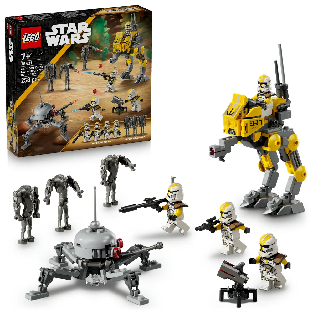 LEGO Star Wars 327th Star Corps Clone Troopers Battle Pack 75431 Bild 1